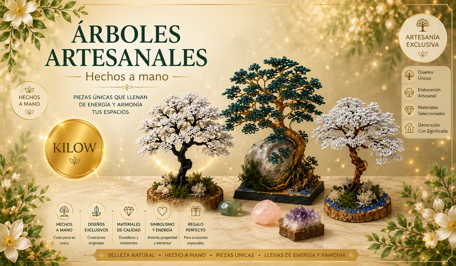 🌳 Árboles Artesanales