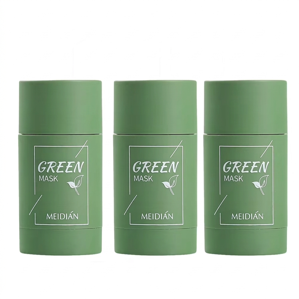 Mascarilla sólida de té verde